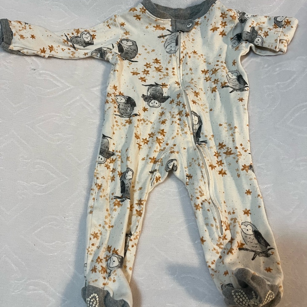 Burt’s bee baby footies